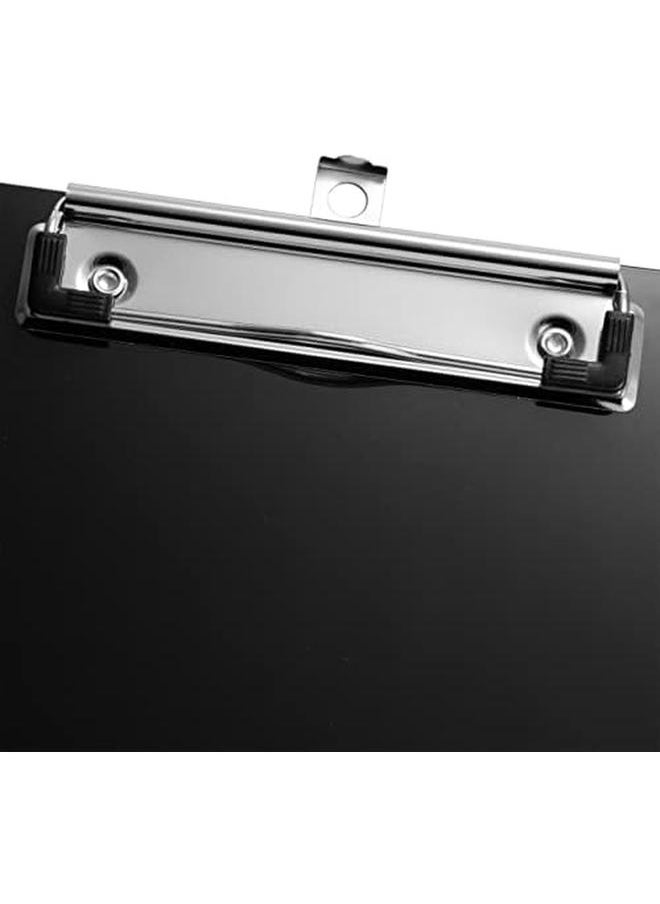 Officemate - Free Standing Clipboard With Easel Back Lightweight Portable Writing Foldable Clipboard For School Office Home Restaurant Black 83039 - Image 1