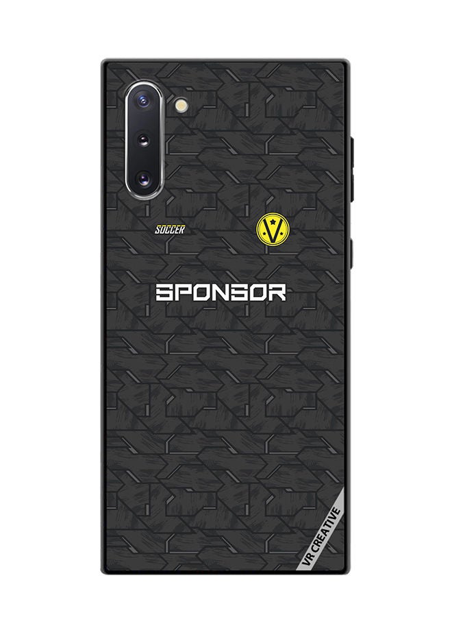VR CREATIVE Protective Case Cover For Samsung Galaxy Note10 5G Soccer Jersey Design Multicolour - Image 1