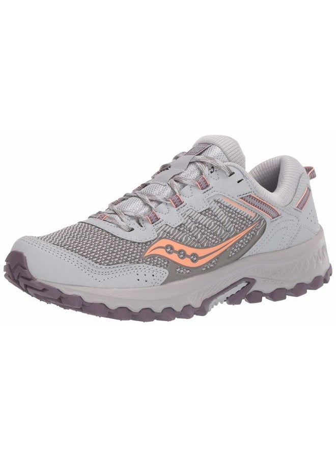 Women's Versafoam Excursion Tr13 Trail Running Shoe, Grey/Peach, 7