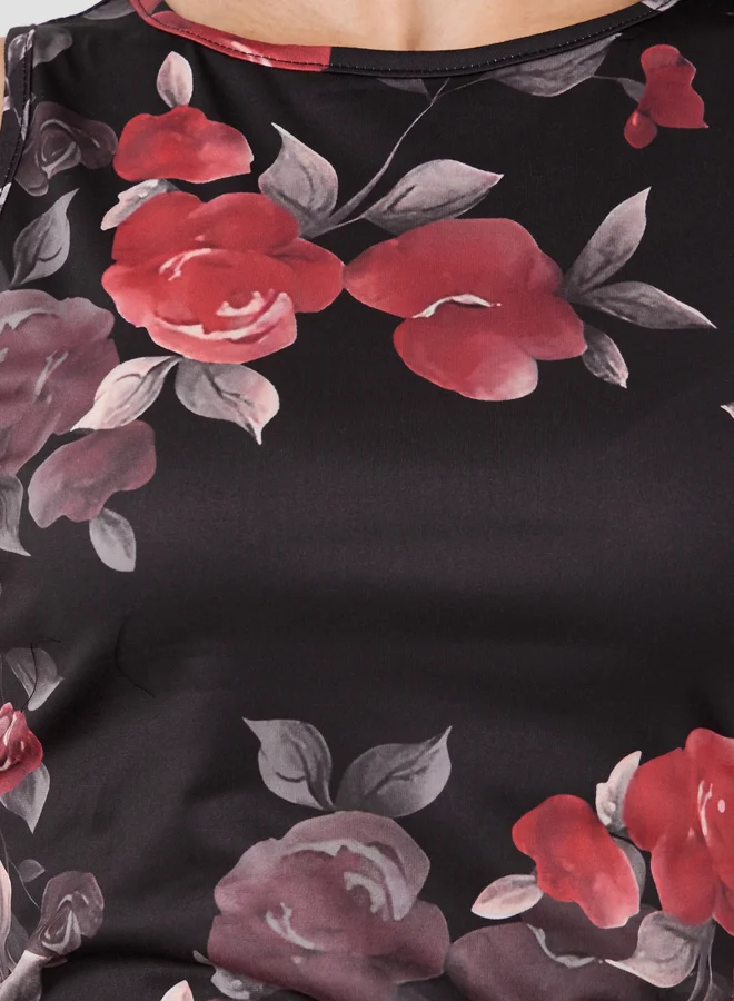 Take Two Take Two Floral Print Sleeveless Top