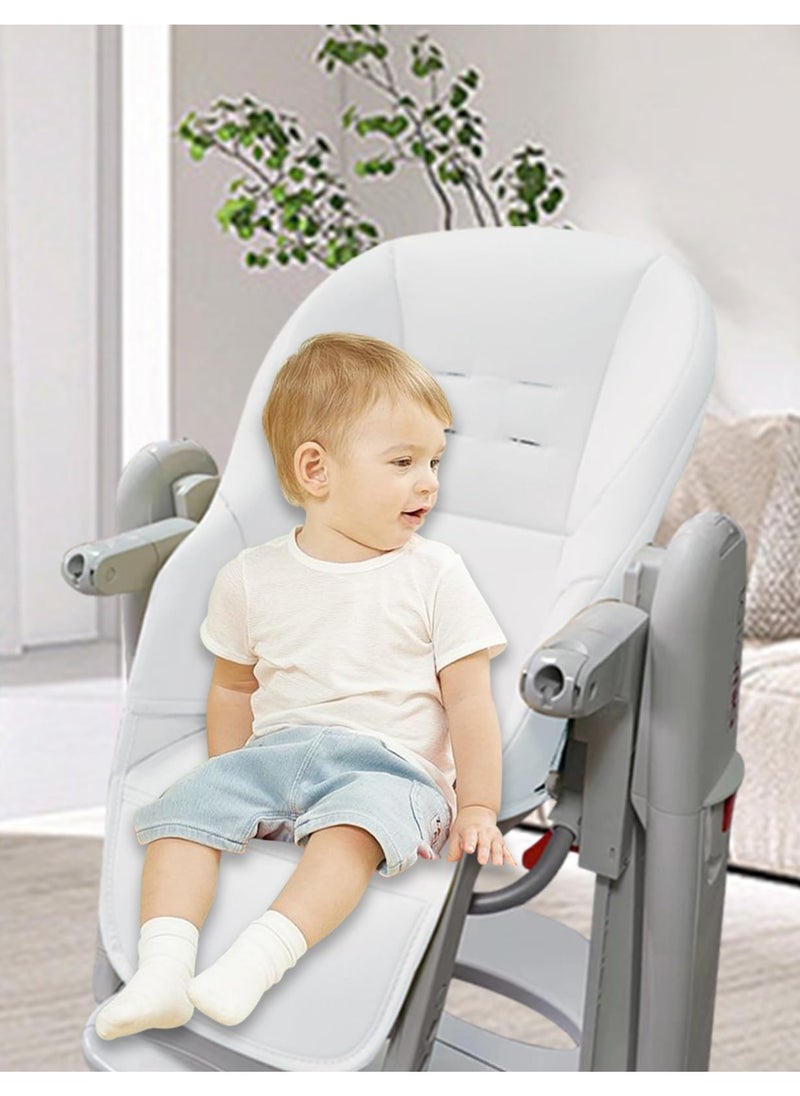 Excefore - High Chair Cover Replacement for Graco, Baby High Chair Cushion, PU Leather Dining Chair Cover, Multifunctional Highchair Seat Cover Pad,  Universal High Chair Covers for Toddler Kids - Image 1