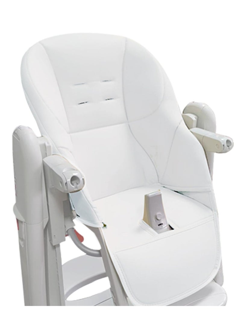 Excefore - High Chair Cover Replacement for Graco, Baby High Chair Cushion, PU Leather Dining Chair Cover, Multifunctional Highchair Seat Cover Pad,  Universal High Chair Covers for Toddler Kids - Image 1