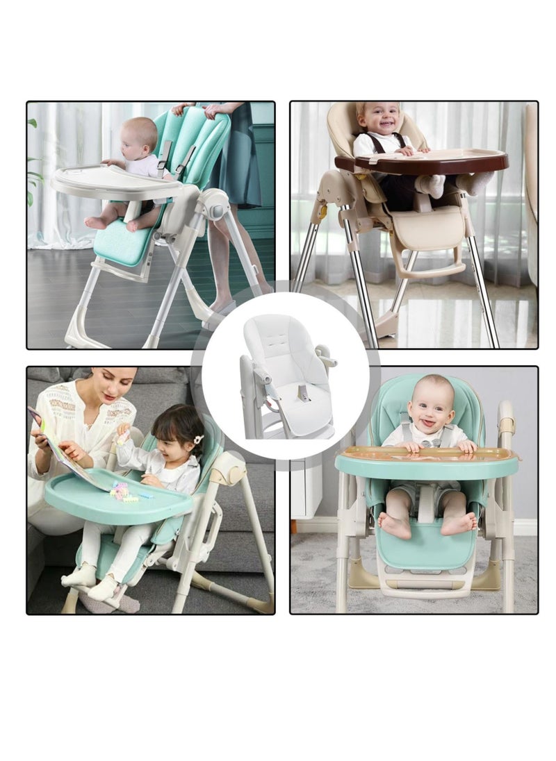 Excefore - High Chair Cover Replacement for Graco, Baby High Chair Cushion, PU Leather Dining Chair Cover, Multifunctional Highchair Seat Cover Pad,  Universal High Chair Covers for Toddler Kids - Image 1