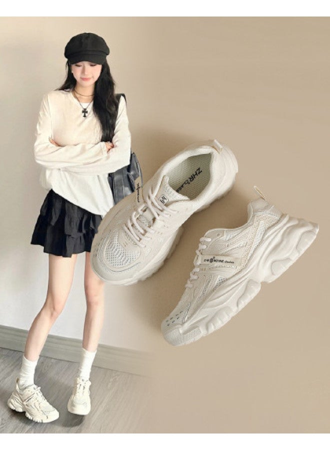 ZHR Sizes Available】versatile Platform Sneakers, New Autumn Collection Women's Casual Sports Shoes, Chunky Dad Shoes For Women - Image 1