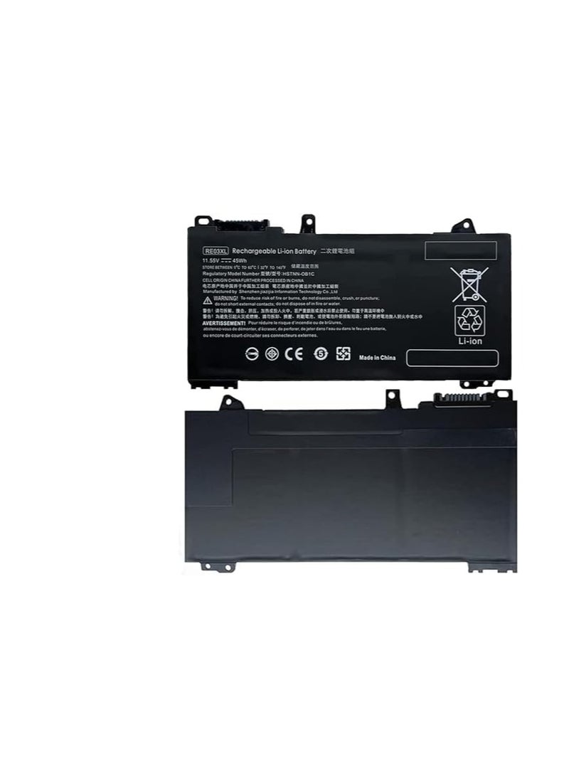 Terabyte new replacement Battery RE03XL for/H.P' ProBook 450 G6 450 G7 440 G6 430 445 455R G6 430 440 445 G7 Series HSTNN-OB1C HSTNN-UB7R - Image 3