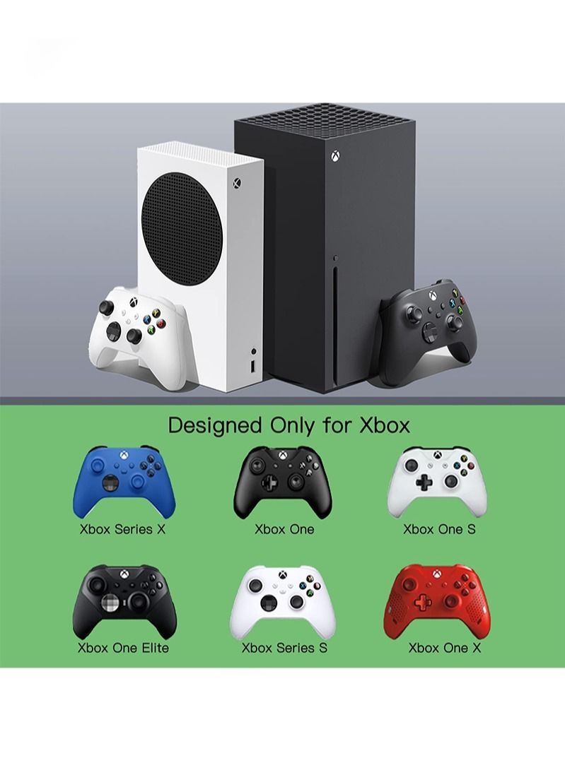 AOLION Rechargeable Battery Pack for Xbox Controller, 4x1100mAh Battery with Charger, Rechargeable Battery Charger Compatible with Xbox Series X|S/Xbox One/Xbox One S/X Controllers - Image 2