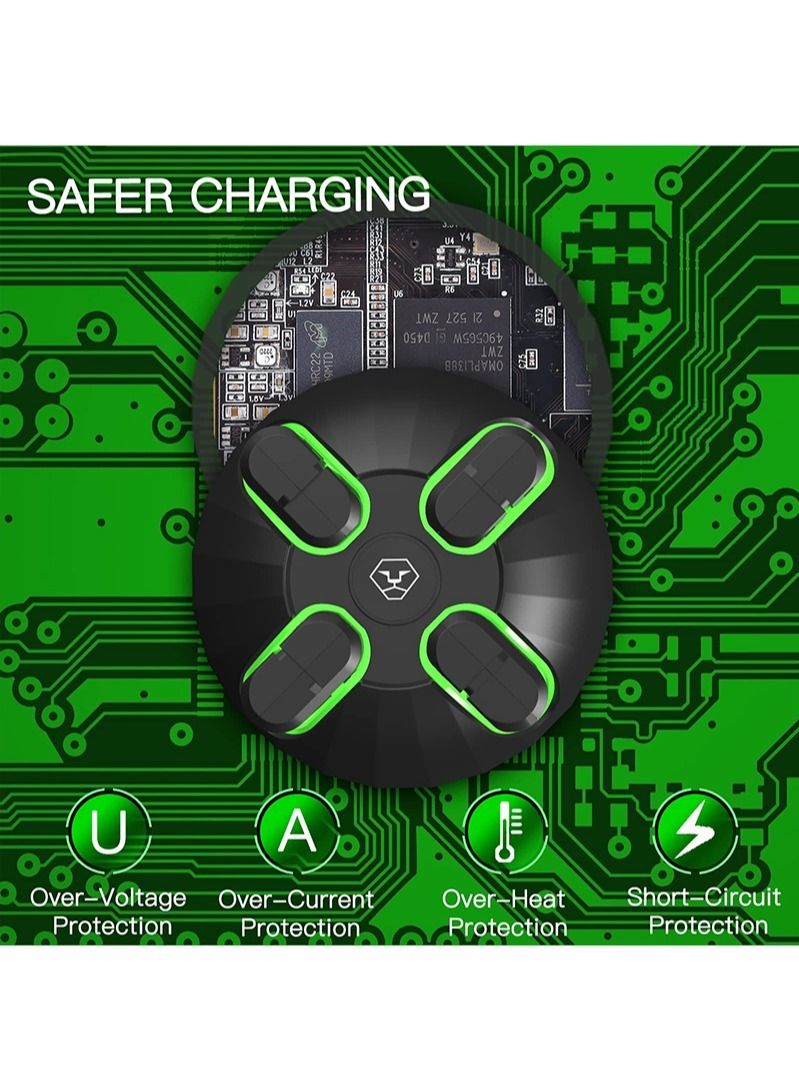 AOLION Rechargeable Battery Pack for Xbox Controller, 4x1100mAh Battery with Charger, Rechargeable Battery Charger Compatible with Xbox Series X|S/Xbox One/Xbox One S/X Controllers - Image 5