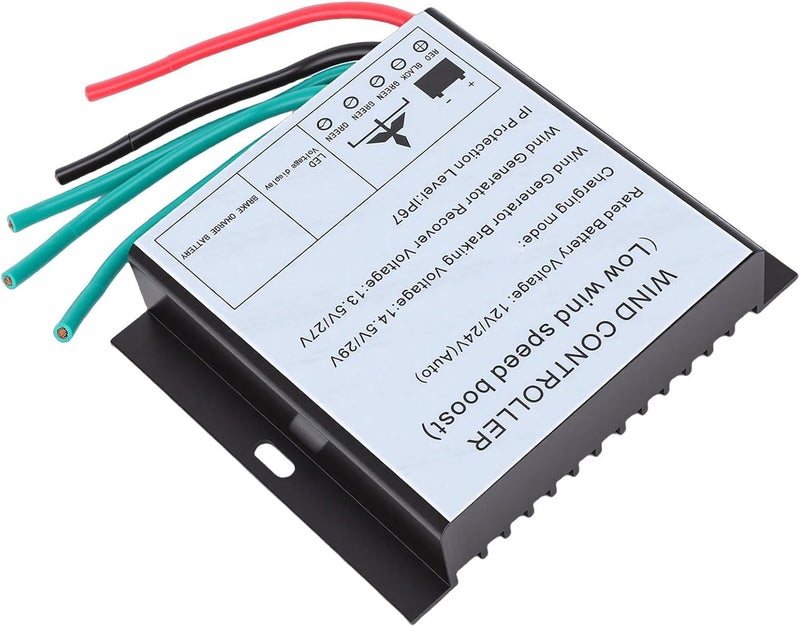 LiebeWH MPPT Wind Controller, Aluminum Alloy Regulator with IP67 Water Proof Design, Efficient Charging for 100-600W Wind Turbines - Image 5
