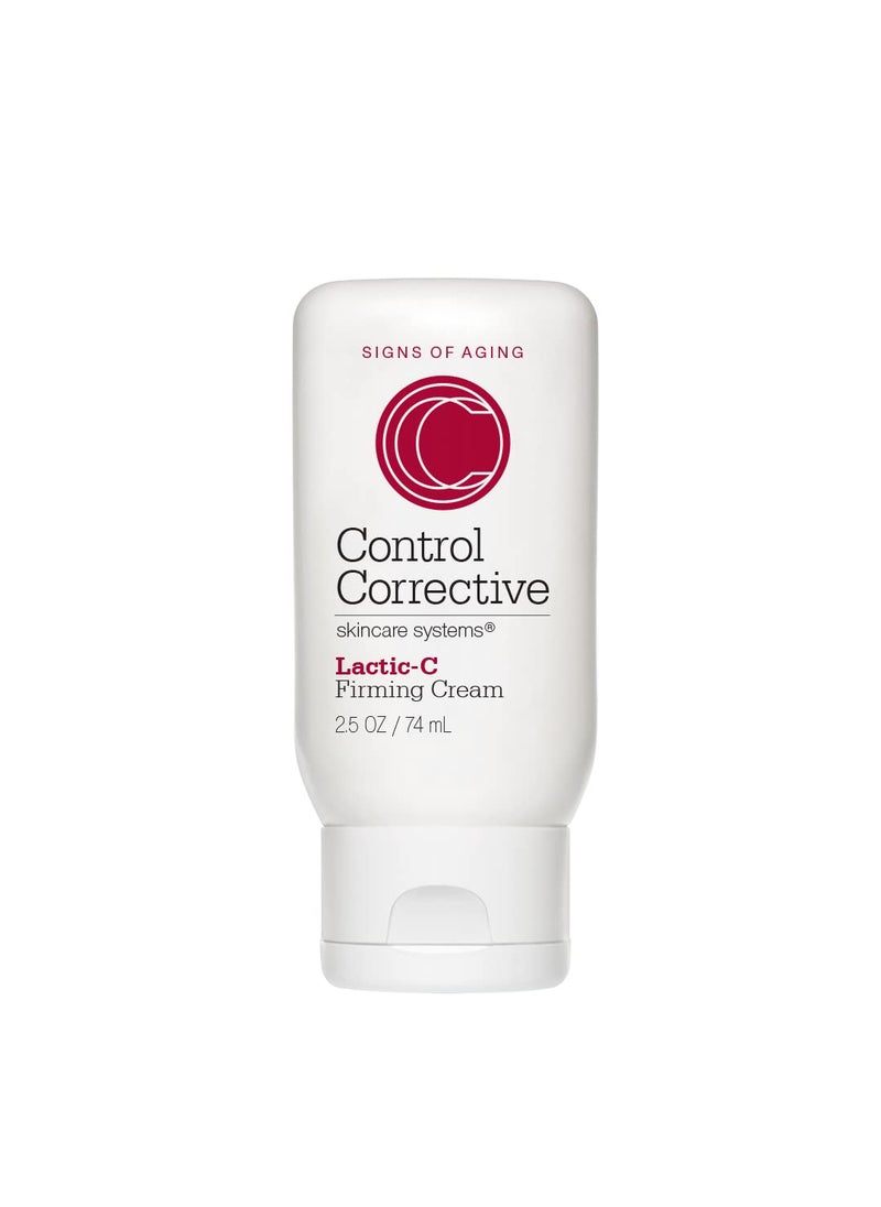 CONTROL CORRECTIVE SKIN CARE SYSTEMS CONTROL CORRECTIVE Lactic-C Firming Cream, 2.5 Oz - 5% Lactic-Acid Based Anti-Aging Moisturizer, Hydrates, Nourishes, Tones, Balances, Combined With Vitamin C To Brighten And Smooth The Complexion 