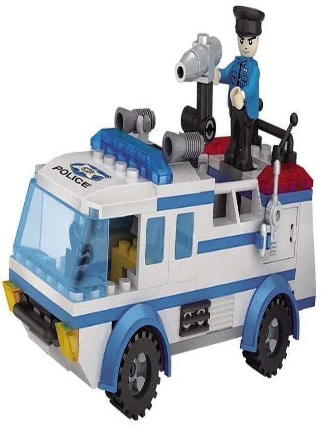 GIPTOC City Police Building Blocks Set, 368+ Multi-Color Pieces with Detailed Guidebook, Creative Construction and Educational Toy Playset for Kids Boys & Girls - Image 3
