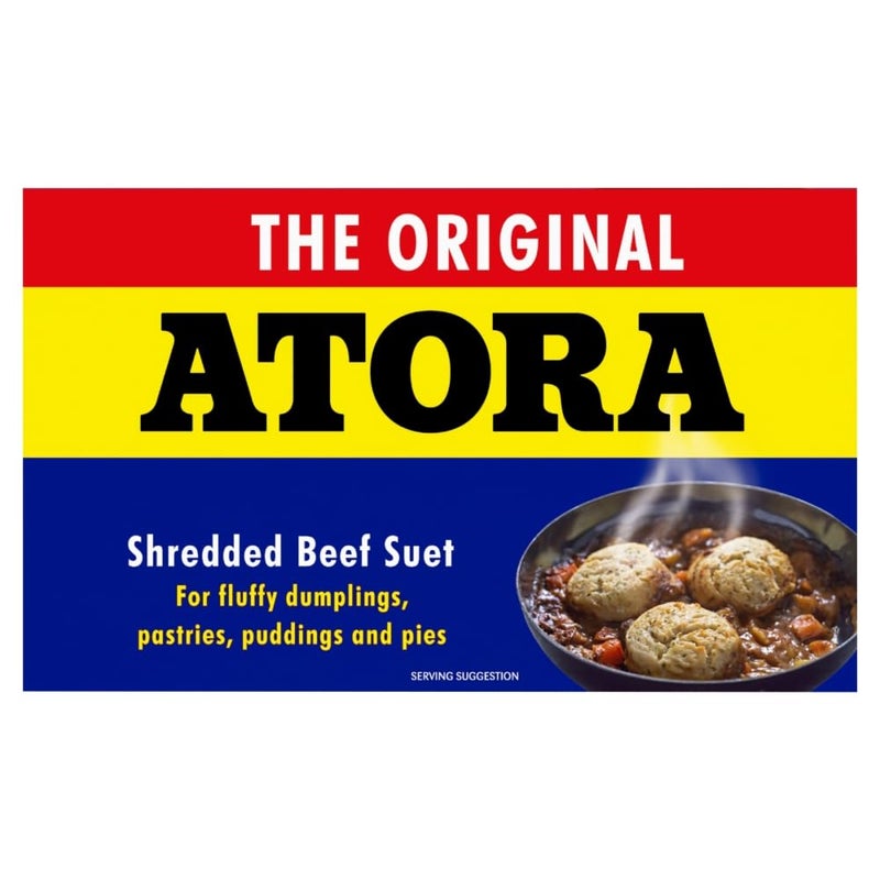 أتورا Atora Original Shredded Beef Suet for Traditional Cooking, 200 g (1-Pack) - Image 2
