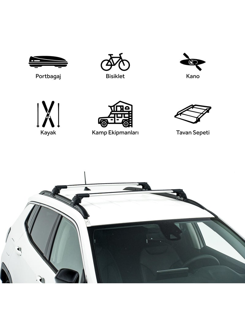 TURTLE Jeep Compass (MP/552) 2017-2023 Air2 Interrail Gray  - Image 2