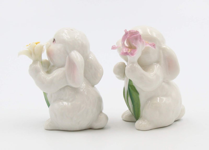 Appletree Designs Cosmos 10588 Salt & Pepper Shaker, 1 3/8" X 2 7/8&Quoth, White - Image 4
