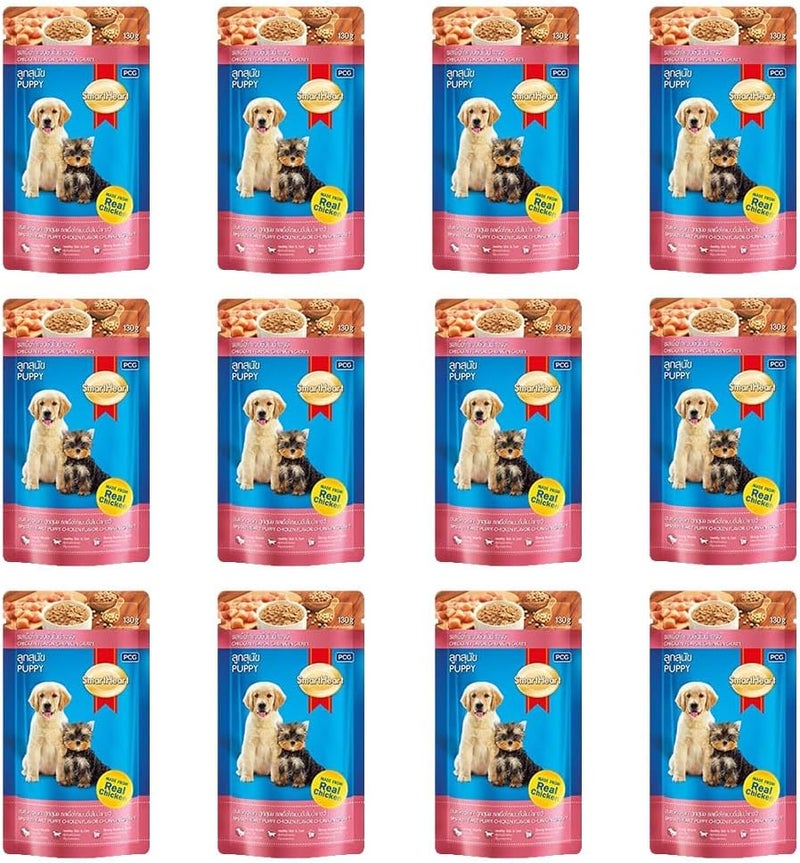 SmartHeart Puppy Wet Food - Chicken Flavor in Gravy - Image 1