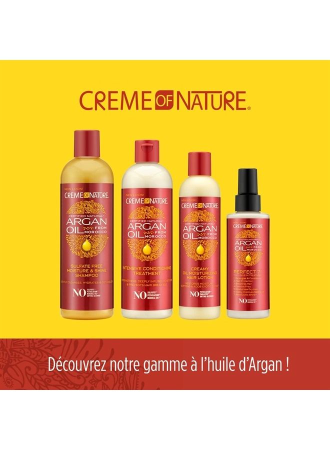 Creme of Nature صبغة شعر Exotic Shine من Creme of Nature، 9.2 بني كراميل فاتح، مع زيت الأرجان من المغرب، 1 استخدام - Image 5