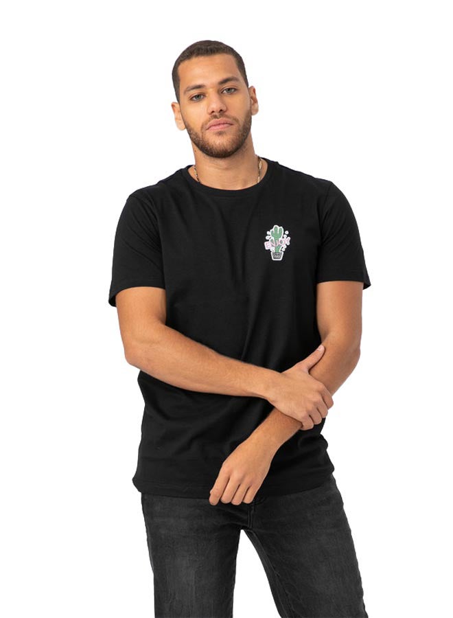 Marco Bergamo Desert Cactus Slogan T-Shirt - Image 2