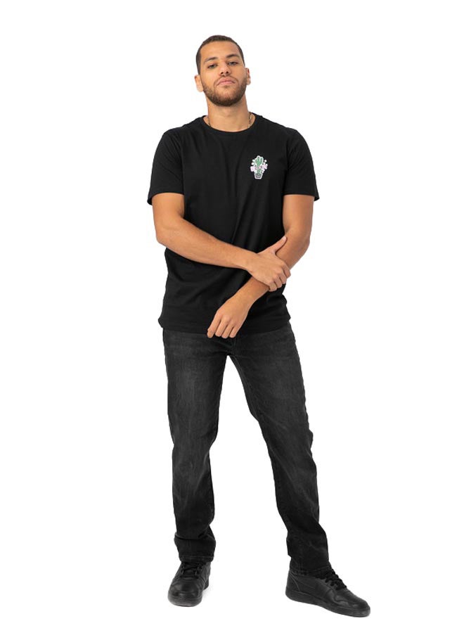Marco Bergamo Desert Cactus Slogan T-Shirt - Image 1