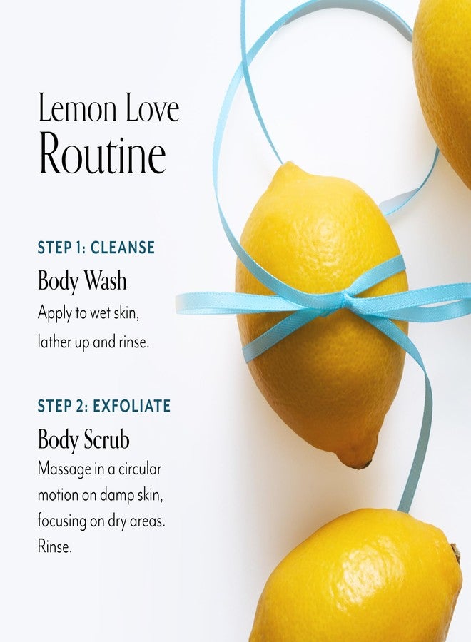 Bliss Lemon Love Exfoliating Duo: Soapy Suds Body Wash & Body Scrub with Shea Butter and Coconut Oil - Lemon and Sage - 17 Fl Oz - Gentle and Hydrating for Supremely Soft Skin - Image 3