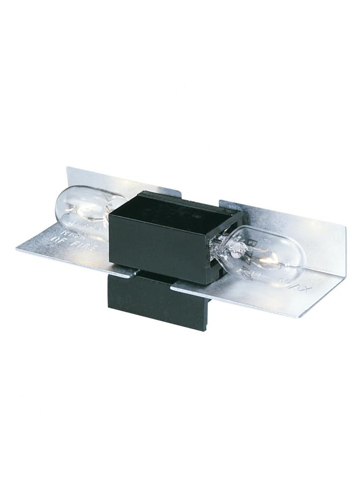 Sea Gull Lighting Sea Gull Lighting 9428-12 Light Fixture, 0.75x2.5x0.75, Black  - Image 1