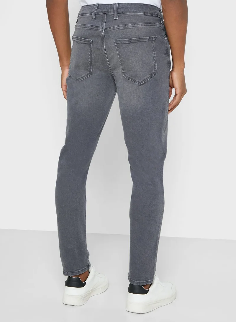 RIVER ISLAND Rinse Slim Fit Jeans