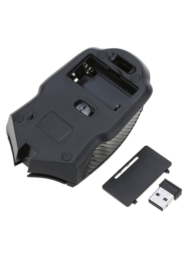 Wireless Gaming Mouse With Adapter Black - Image 4