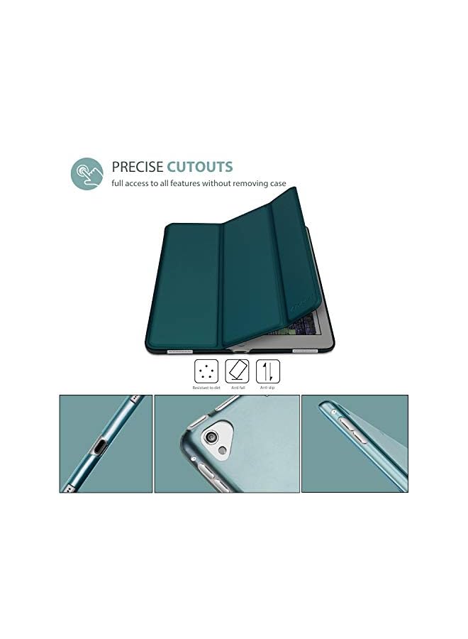 Procases Ipad Pro 12.9 2017/2015 Case (Old Model, 1St & 2Nd Gen), Ultra Slim Lightweight Stand Smart Case Shell With Translucent Frosted Back Cover For Apple Ipad Pro 12.9 Inch -Emerald - Image 2