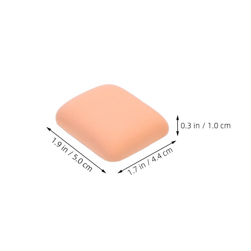 12 pcs Makeup Powder Sponges for Foundation and Concealer Small Makeup Puff for Face Dry Wet Dual-Use Cosmetic Powder Puff Rectangle - Image 2