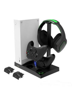 Ipega Vertical Charging Stand For Xbox Series S Battery Pack And Dual Controller Charger Headset Holder  - Image 2
