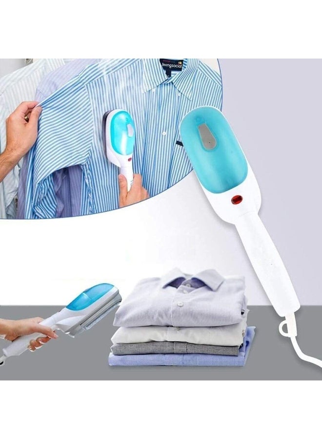 توبي بخاركهربائية للملابس بقدرة 650 وات 9 أبيض/أزرق - Image 1
