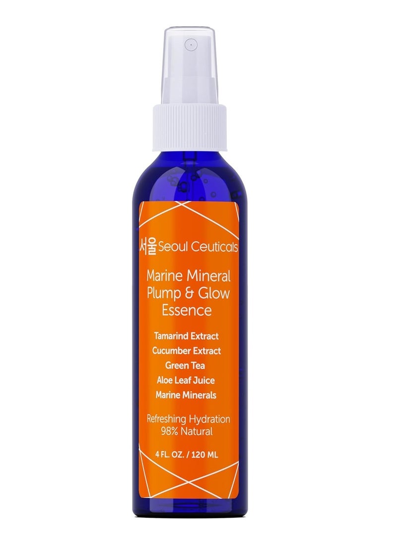 seoulceuticals - SeoulCeuticals Korean Skin Care Essence Toner - K Beauty Skincare Spray Mist For Face Contains Cucumber Extract and Marine Minerals + Organic Aloe - Get That Healthy Youthful Glow - Image 1
