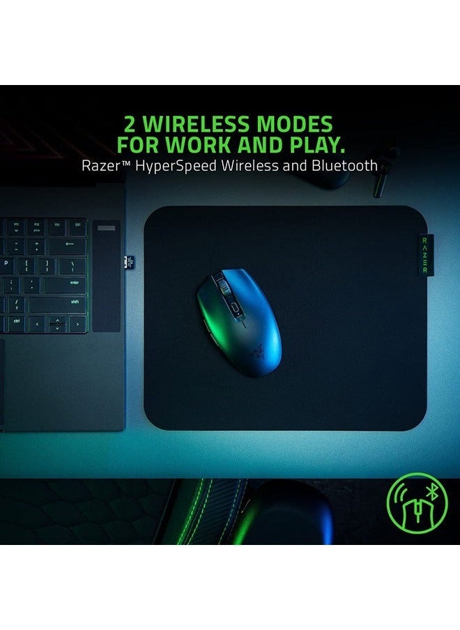 xozgdovg - Orochi V2 Wireless Gaming Mouse - 5G Advanced 18K DPI Optical Sensor, Mechanical Mouse Switches, 2 Wireless Modes, Ultra-Lightweight, up to 950hrs Battery Life - Black | RZ01-03730100-R3G1 - Image 1