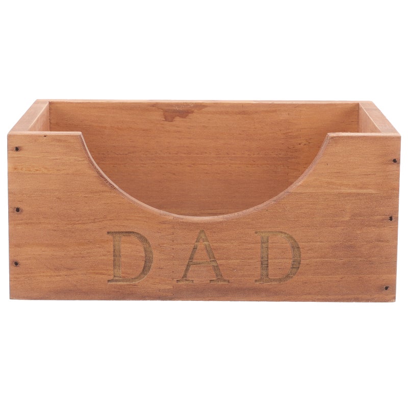 2pcs Display Box Hat Holder Wood Storage Box Rustic Craft Storage Organizer - Image 3