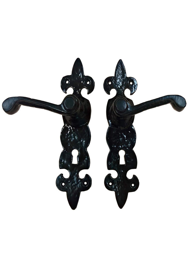 ROBUSTLINE Robustline Aluminium Lever Door Handle | Premium Quality | Cast Iron Mortise Handle 