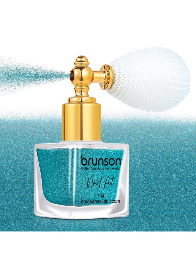 brunson Highlight Powder Glitter Spray 15g – Nail Art Glitter – Shimmer Highlighter Glitter Powder for Makeup – Nail Art – Craft Design BGPS39 - Image 2