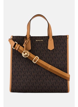 Michael Kors Women Brand Logo Maple Tote Bag 36 H x 36 L x 15 W cm, Brown  - Image 2