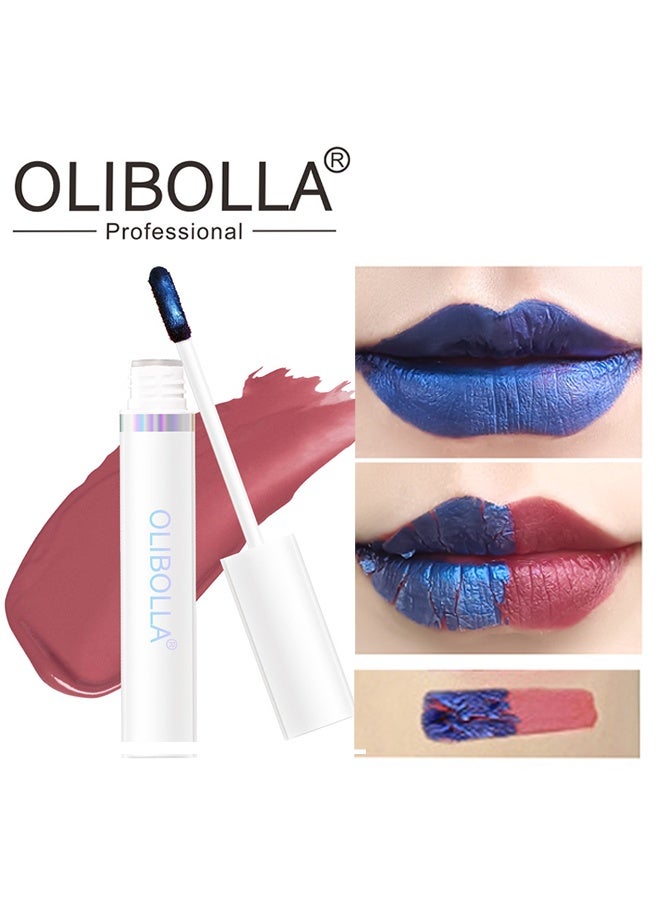 OLIBOLLA Lip Stain Masque -Lip Stain Peel Off Masque, Long Lasting, Waterproof And Transfer Proof Pink Lip Tint, Matte Finish Peel Off Lip Stain - Image 1