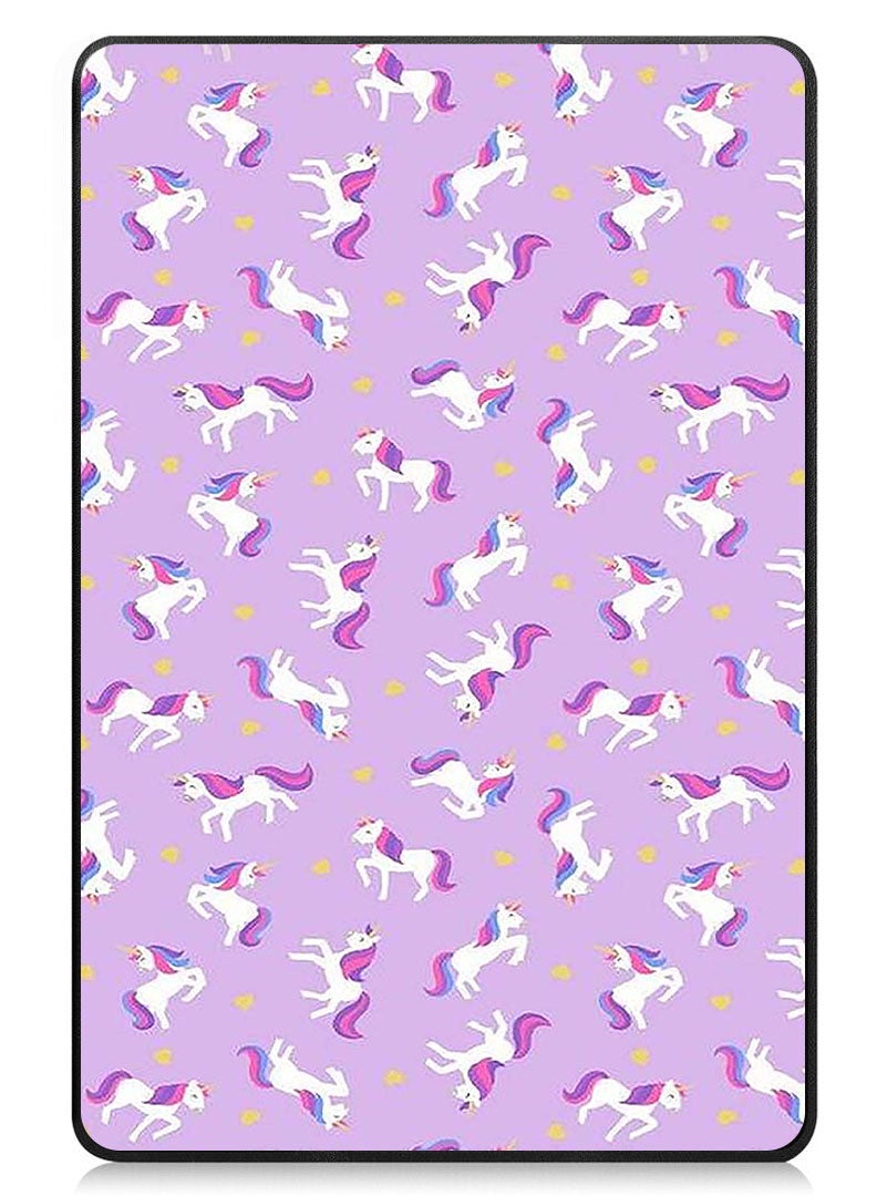 Theodor Protective Flip Case For Apple iPad Air 11 (2024) With Trifold Stand Auto Wake Sleep Shockproof Cover unicorn pattern copy - Image 1