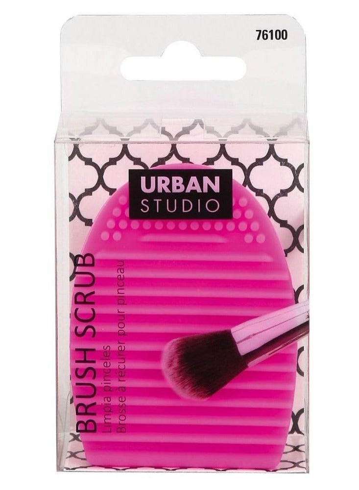 Cala Urban Studio Make-Up Brush Scrub Hot Pink 1unit - Image 1