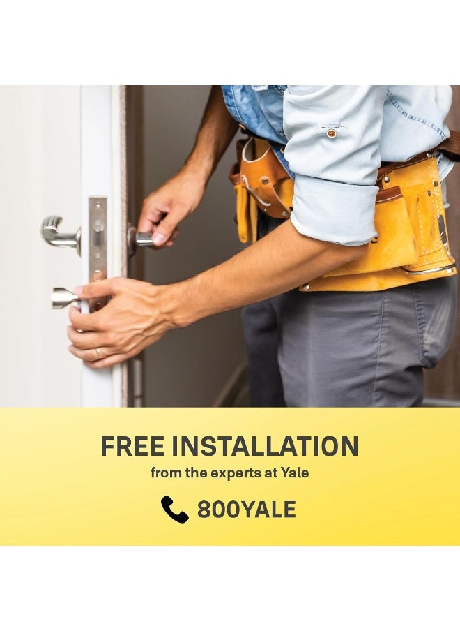 Smart Door Lock Linus L2, Black - Keyless Entry, Easy Installation, Built-in WiFi & Bluetooth, Remote Access, Virtual Keys, Retrofit Over Euro Profile Cylinder, Instant Alerts