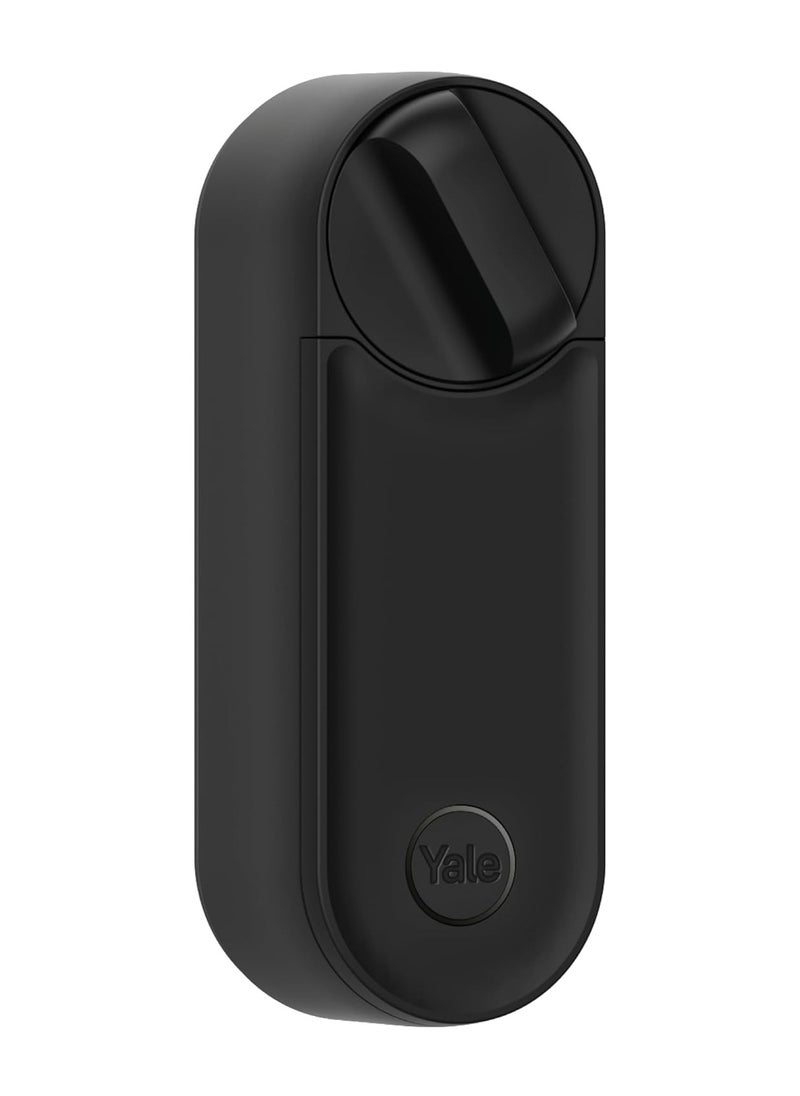Yale - Yale Smart Door Lock Linus L2, Black - Keyless Entry, Easy Installation, Built-in WiFi & Bluetooth, Remote Access, Virtual Keys, Retrofit Over Euro Profile Cylinder, Instant Alerts - Image 1
