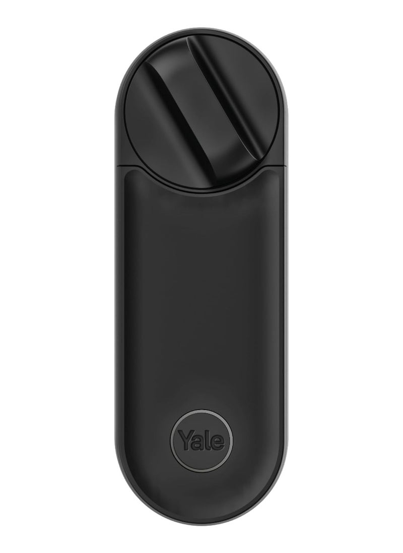 Yale - Yale Smart Door Lock Linus L2, Black - Keyless Entry, Easy Installation, Built-in WiFi & Bluetooth, Remote Access, Virtual Keys, Retrofit Over Euro Profile Cylinder, Instant Alerts - Image 1