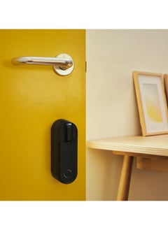 Yale Yale Smart Door Lock Linus L2, Black - Keyless Entry, Easy Installation, Built-in WiFi & Bluetooth, Remote Access, Virtual Keys, Retrofit Over Euro Profile Cylinder, Instant Alerts  - Image 3