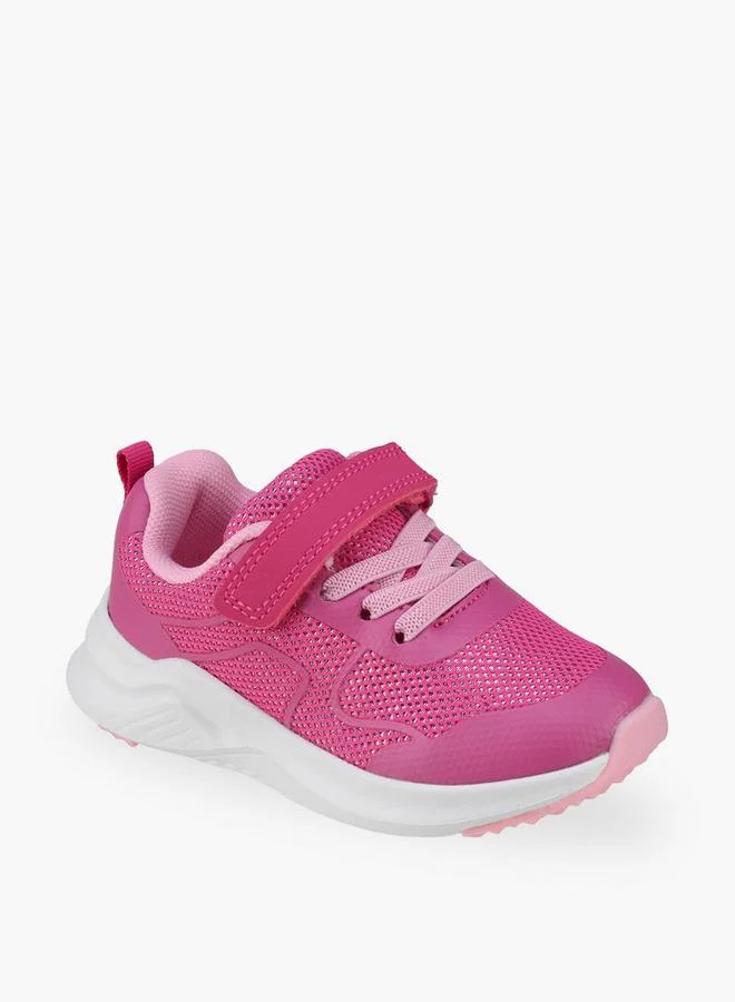 Flora Bella By Shoexpress Girls Hook & Loop Ankle Sneakers