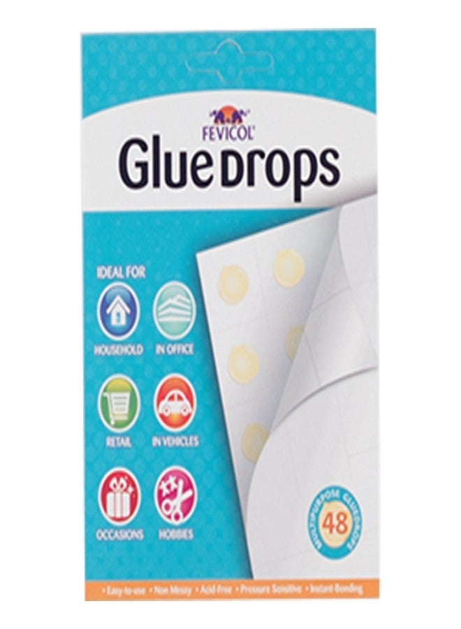 pidilite WERYUY Fevicol Glue Drops 20Units X 24 Drops (Pack Of 480 Drops / Dots) - Image 1