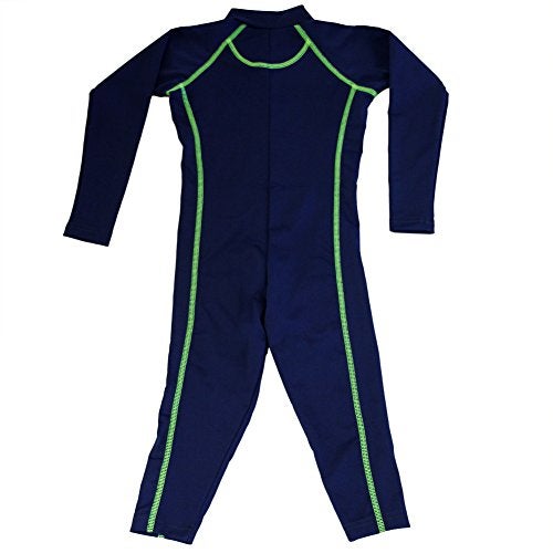 Nozone Stinger Children's Sun Protective Swimsuit in Navy, 8 - Image 3