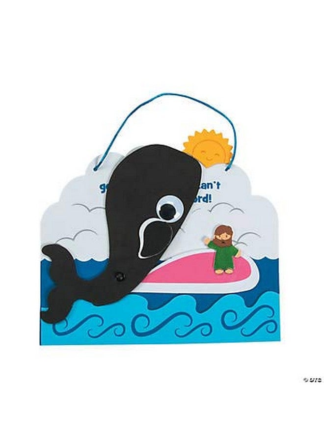Fun Express Jonah and The Whale Craft Kit - Makes 12 - Religious Crafts for Kids and Fun Sunday School Activities - Image 4