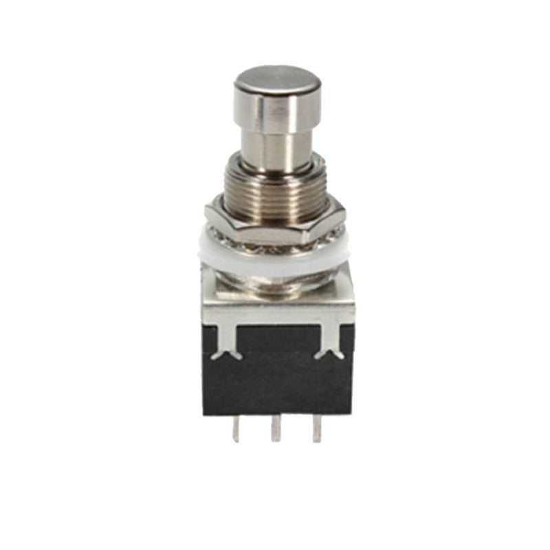 ESUPPORT 3PDT 9 Pins Box Stomp Guitar Effect Pedal Foot Switch True Bypass Metal Pack of 10 - Image 2