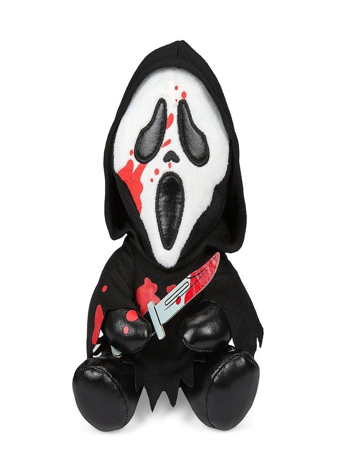 Kidrobot Bloody Ghost Face Phunny Plush - Image 1