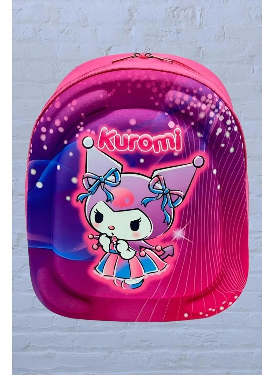 Tezzgelsin Girls Kindergarten Nursery 3D Embossed Eva Printed 2 6 Years Old Daily Backpack and School Bag
