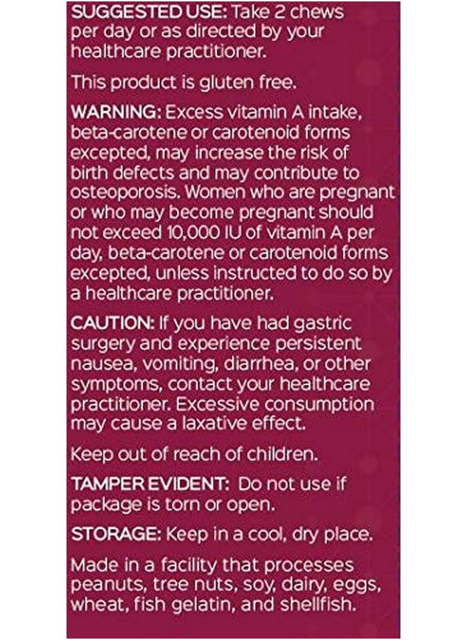 Bariatric Advantage - Multi Chewy Bite Soft Chew Multivitamin For Bariatric Surgery Patients Including Gastric Bypass And Bariatric Sleeve Tropical Orange Flavor 60 Count - Image 1